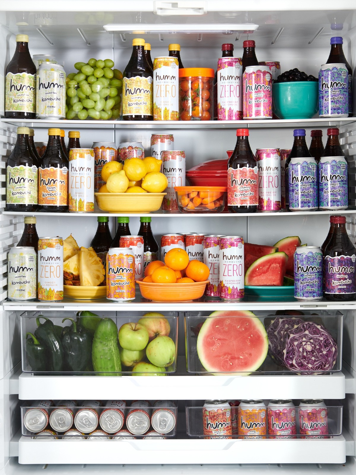 Humm refrigerator lifestyle shot
