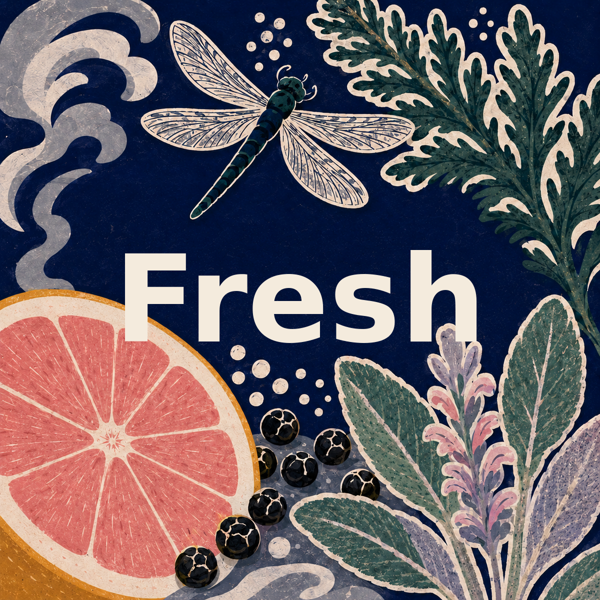 Eden & Era 'Fresh' botanical campaign artwork