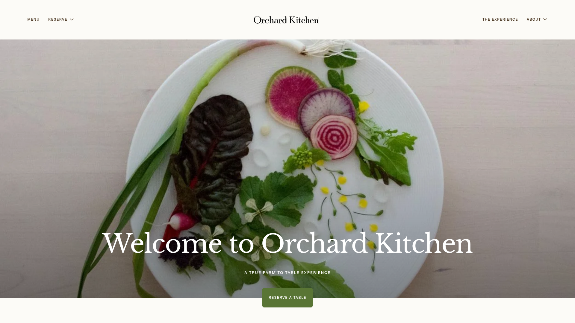 Orchard Kitchen